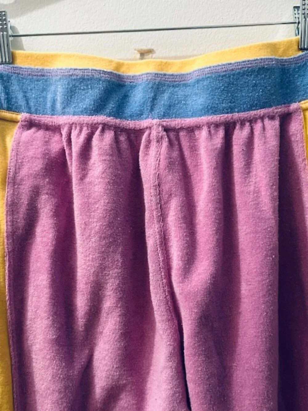 Free People Intimately Between The Lines Terry Lounge Color Block Lounge Pants - Picture 11 of 16